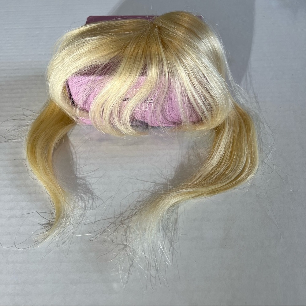 INH Faux Hair Clip-in Faux Blonde Bangs